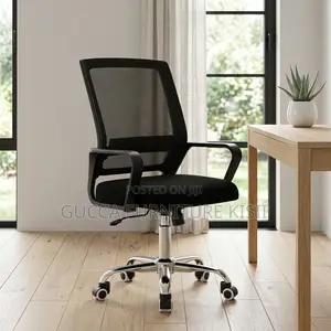 Office Chair; Ergonomic Captain Mesh Office Chair