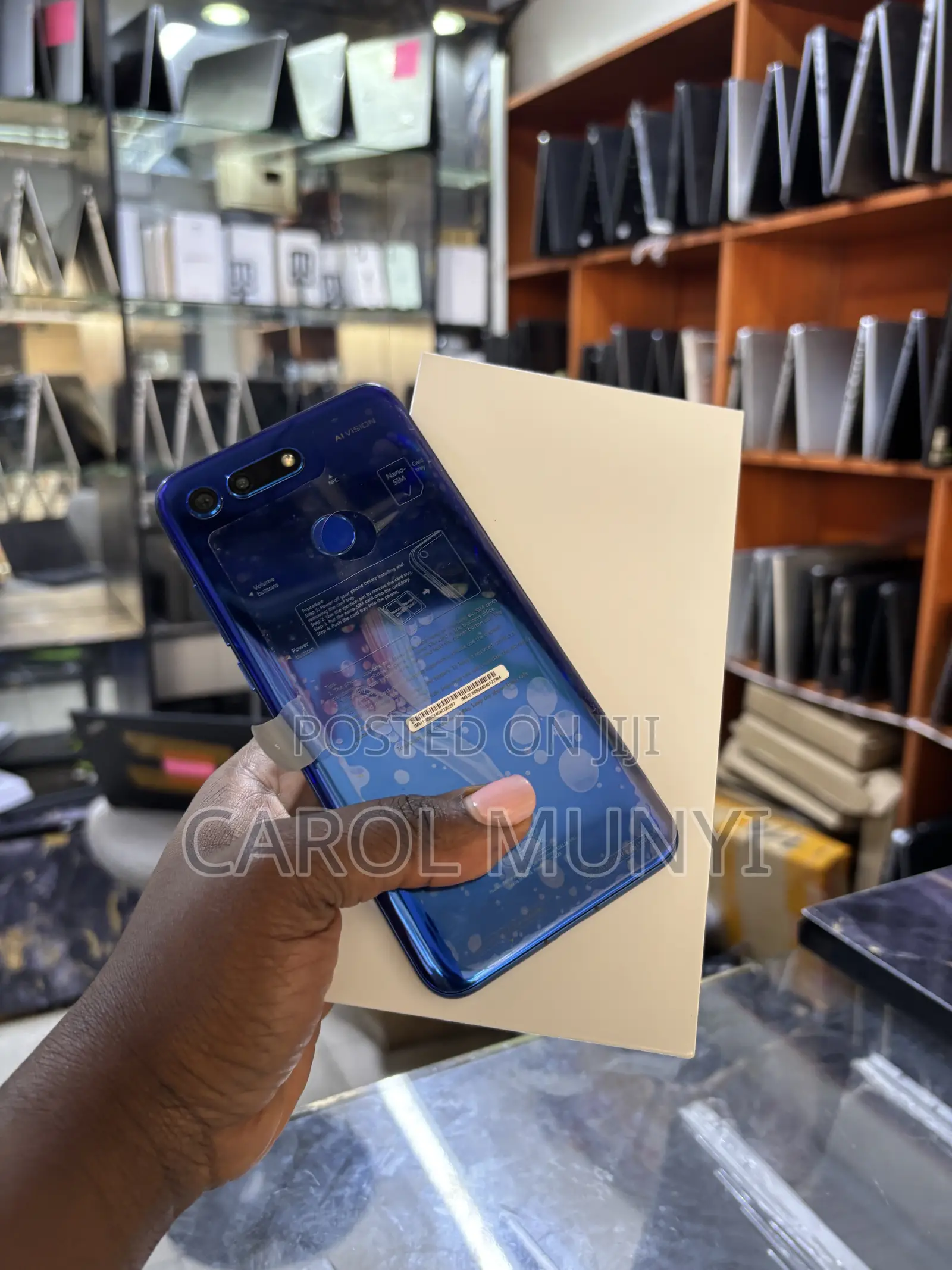 New Honor V20 256 GB Blue