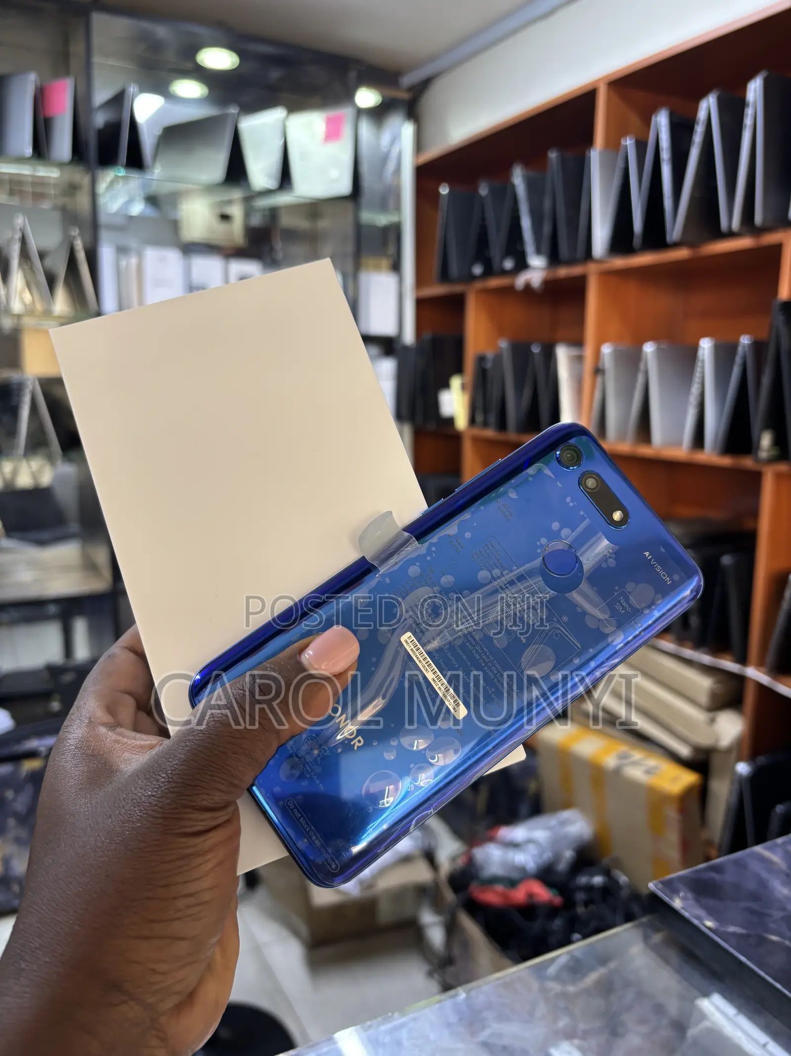New Honor V20 256 GB Blue