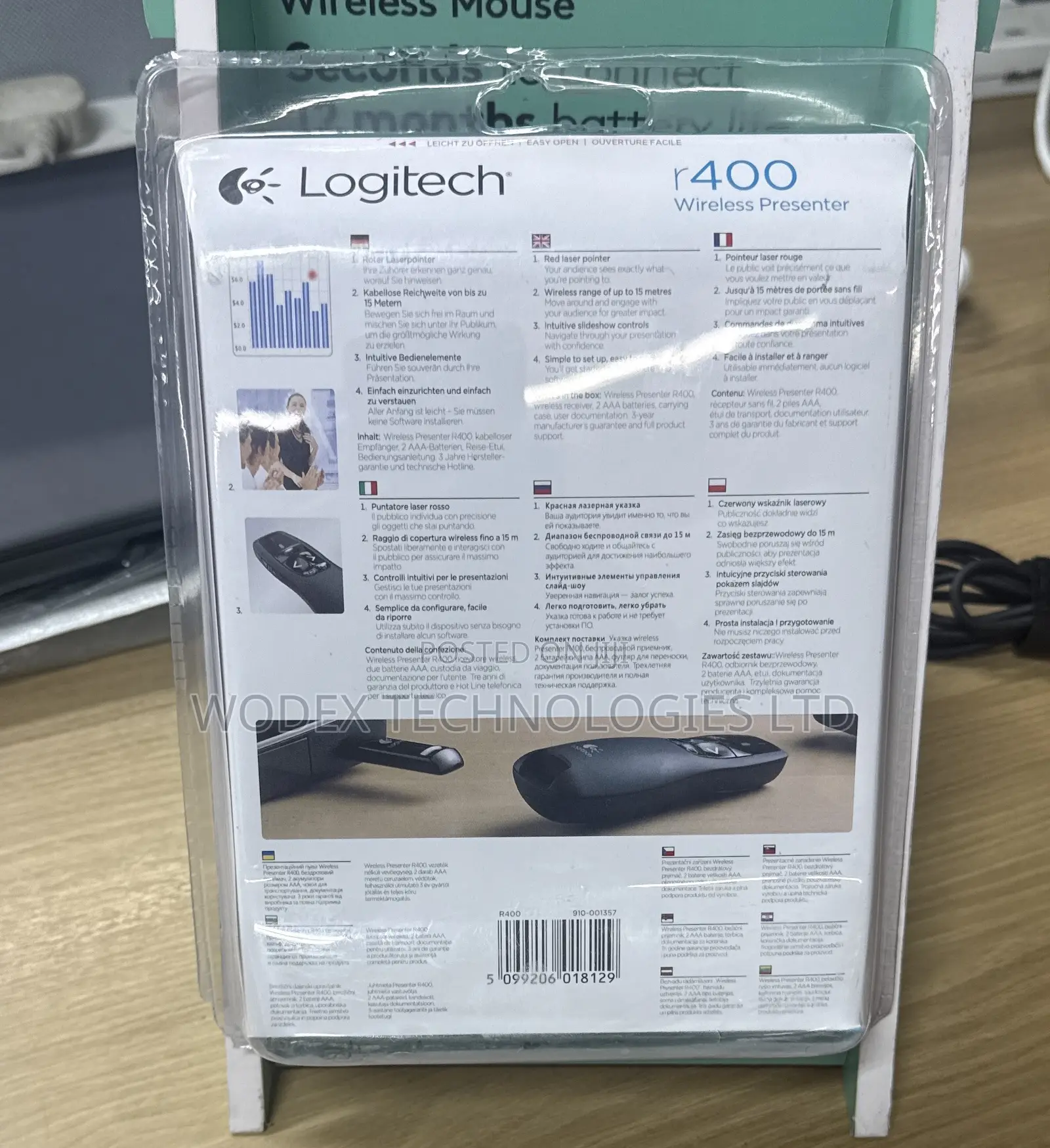 Logitech Wireless Presenter R400
