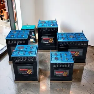 Durable Knobs 3 Gas Burners +1 Electric Free Standing Cookers