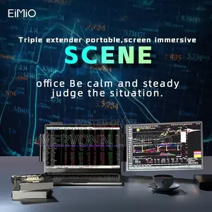Dual 14-Inch IPS Portable Monitors Touch Screen