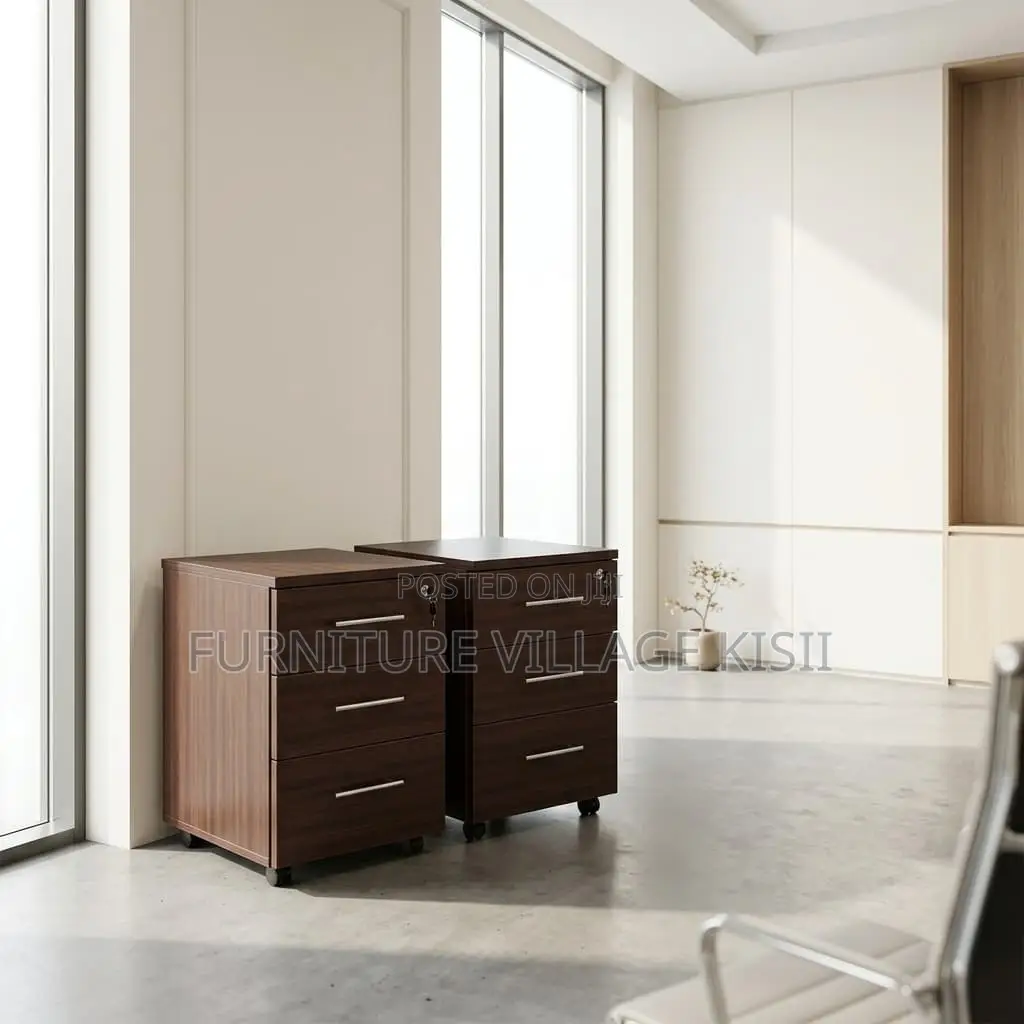 Office Furniture; 3-Drawer Mobile Pedestral Cabinet