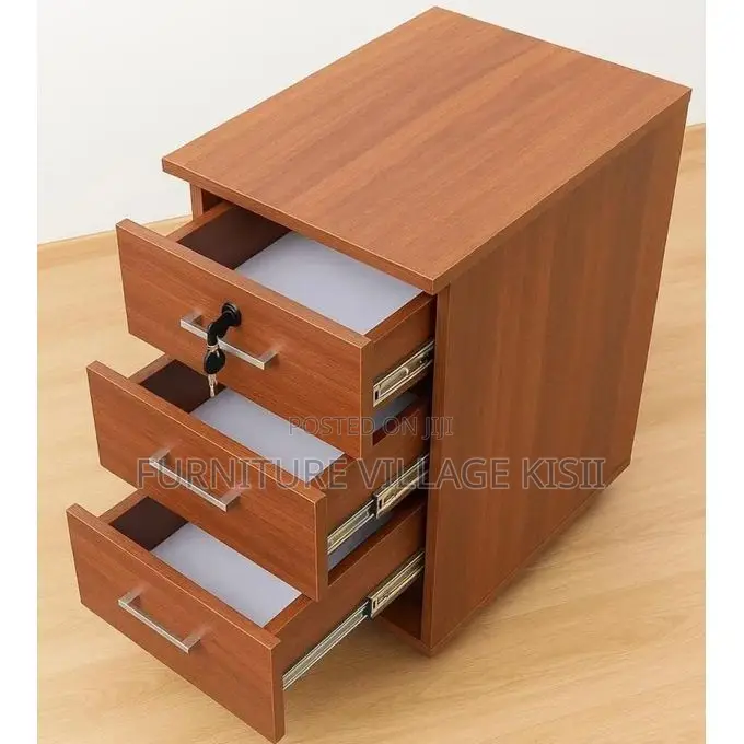 Office Furniture; 3-Drawer Mobile Pedestral Cabinet