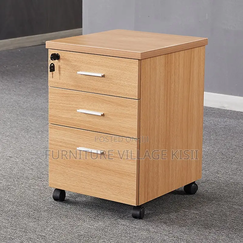 Office Furniture; 3-Drawer Mobile Pedestral Cabinet