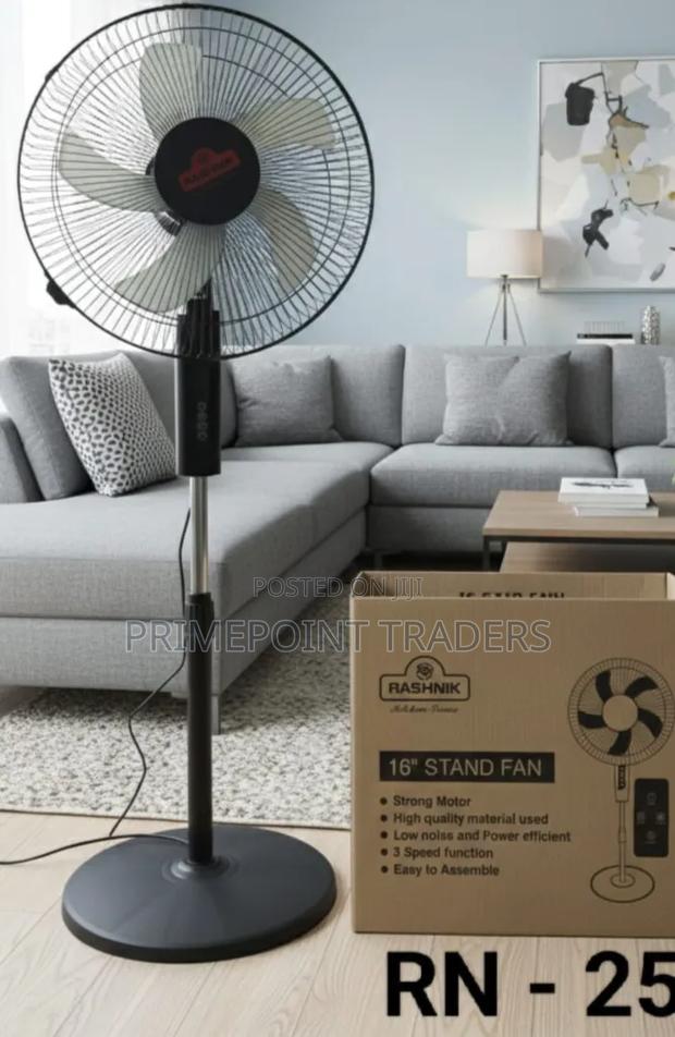 Rashnik Standing Fan With Remote Control