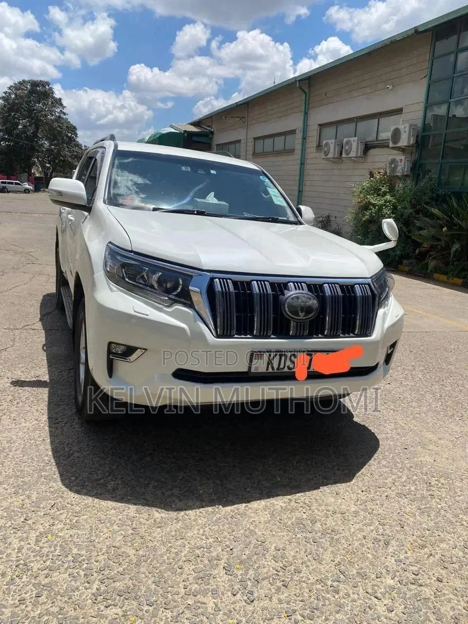 Toyota Land Cruiser Prado 2.8 2018 White