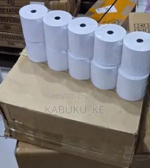 Modern Pack of 50 Rolls 80mm X 79mm Thermal Paper Roll