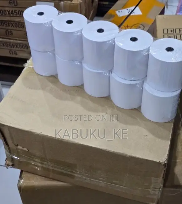 Modern Pack of 50 Rolls 80mm X 79mm Thermal Paper Roll