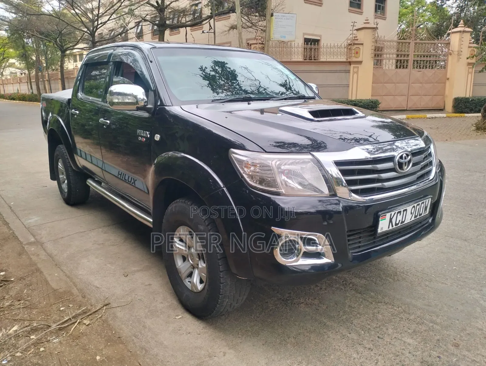 Toyota Hilux 3.0 D-4D Double Cab 2008 Matt Black