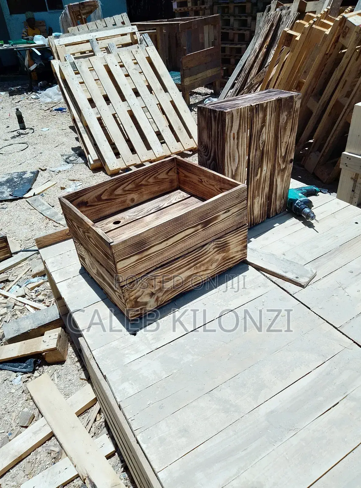 Rustic Wooden Crate