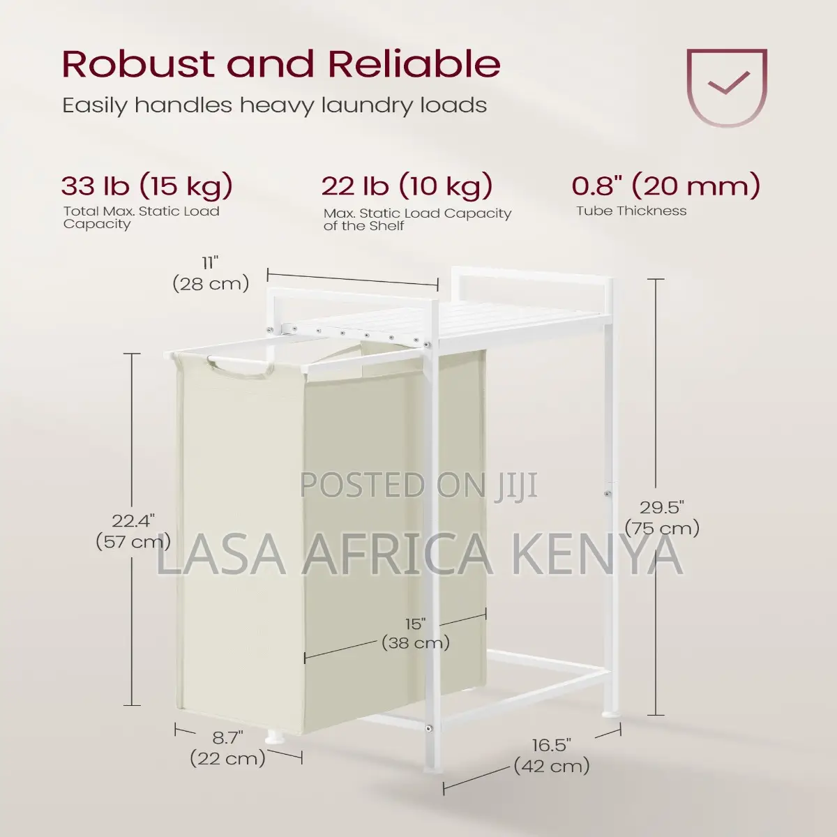 47L Laundry Hamper