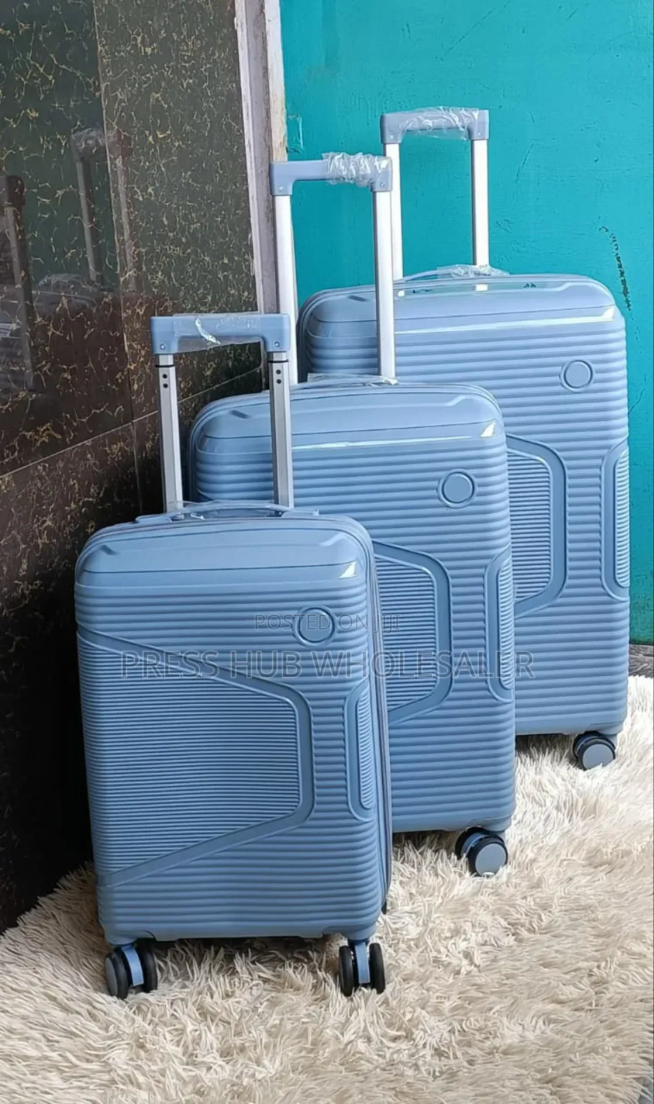 JAZZPOWER 3 IN 1 Rubber Travelling Suitcase√°^^°