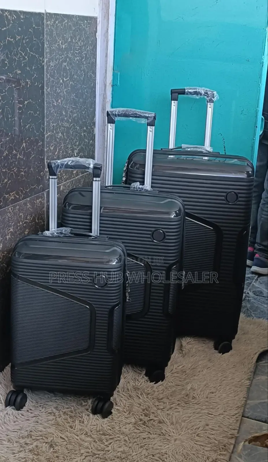 JAZZPOWER 3 IN 1 Rubber Travelling Suitcase√°^^°