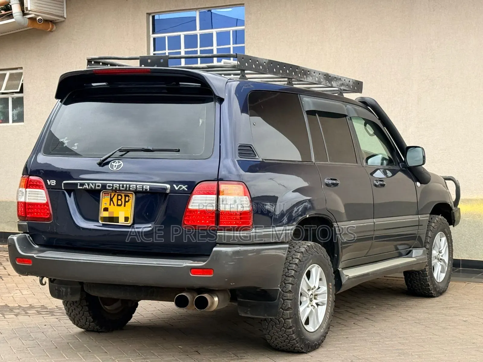 Toyota Land Cruiser 2003 Blue