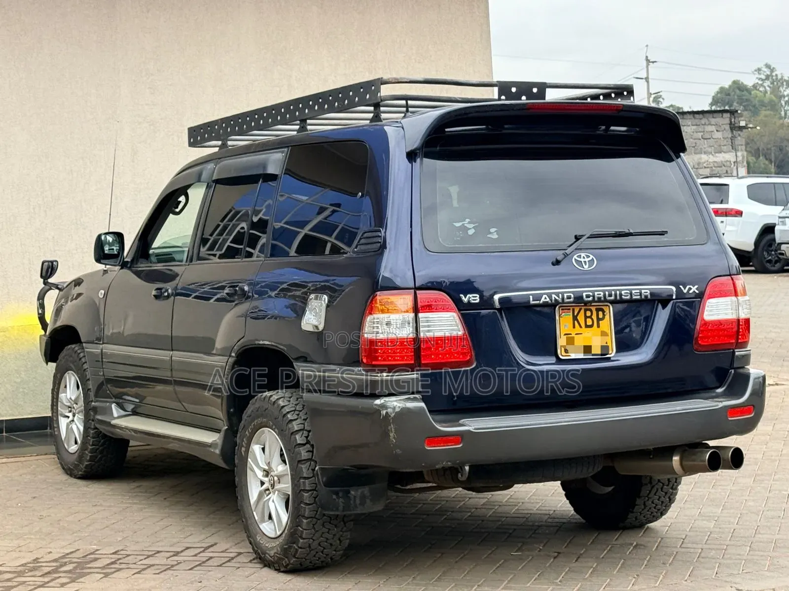 Toyota Land Cruiser 2003 Blue