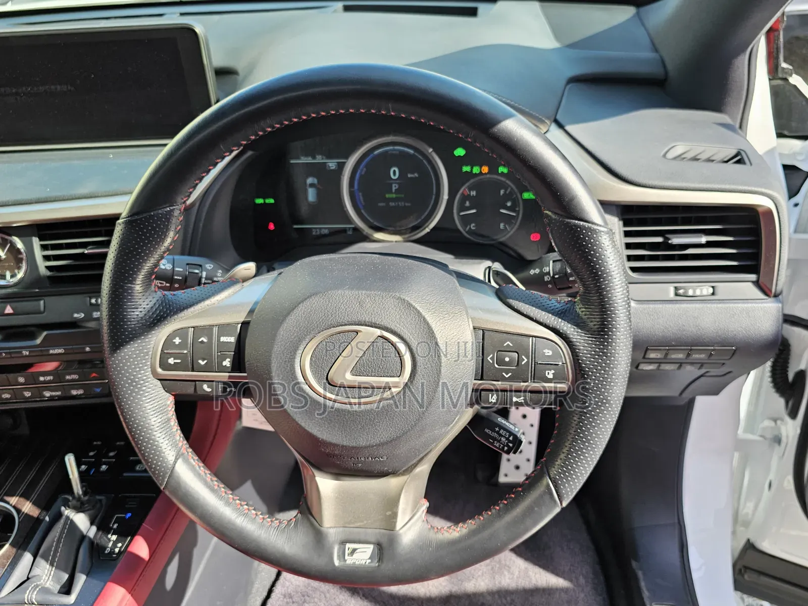 Lexus RX 450h F Sport AWD 2019 White