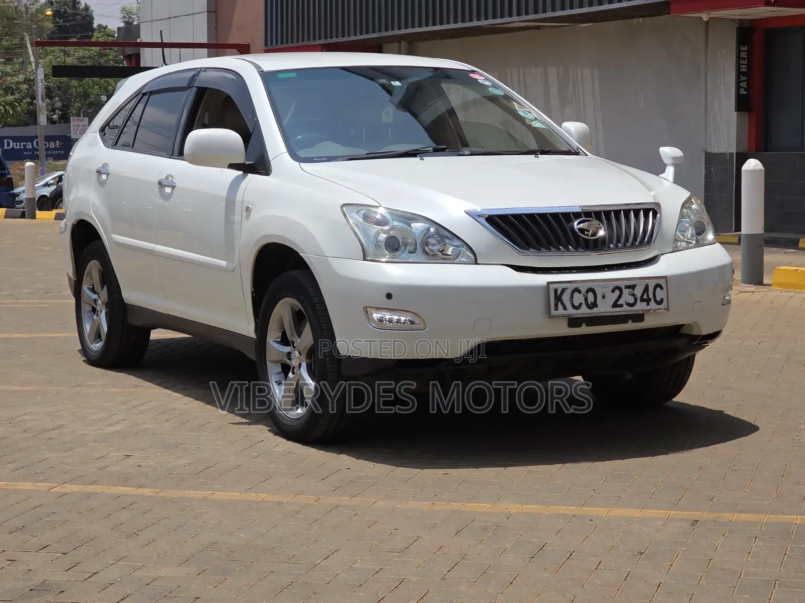 Toyota Harrier 2012 White
