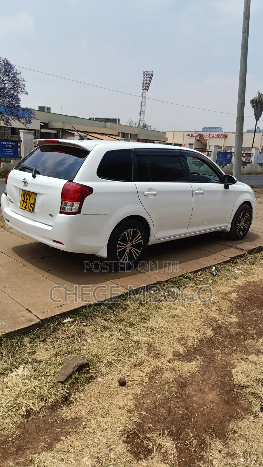 Toyota Corolla Fielder 2012 White