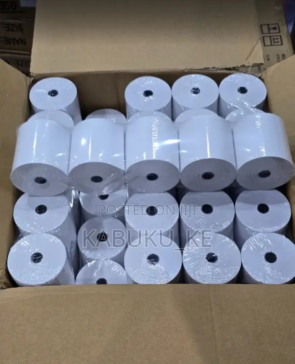 Thermal Paper Roll 79×80×13mm – POS & Receipt Printer Paper Roll