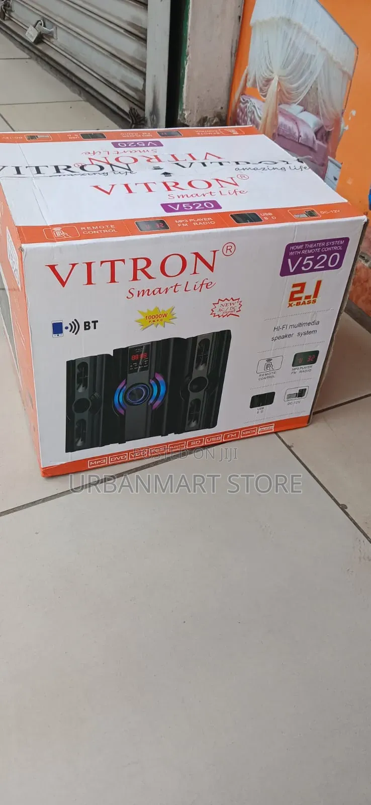 Vitron V520 2.1CH Bluetooth Multimedia Speaker System