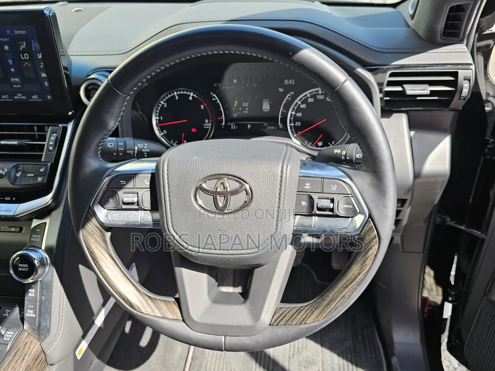 Toyota Land Cruiser LC300 2023 Black