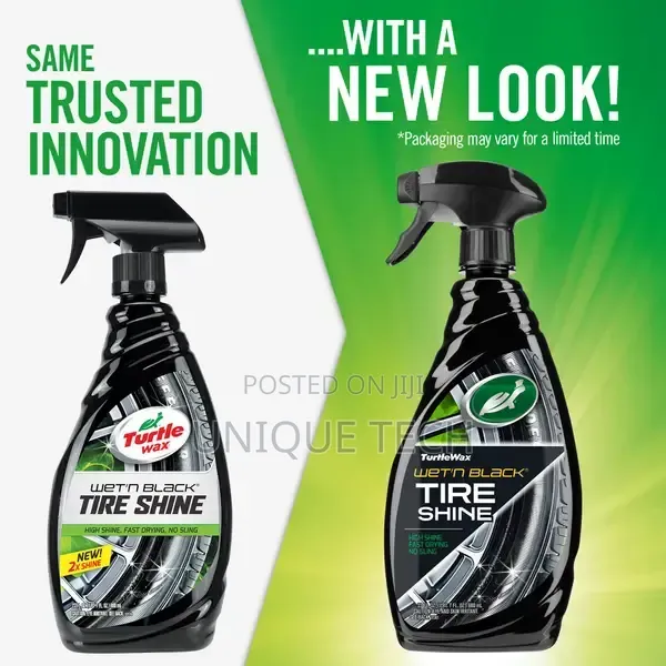 Turtle Wax Tire Shine Wet Black| Car Tyre Shine