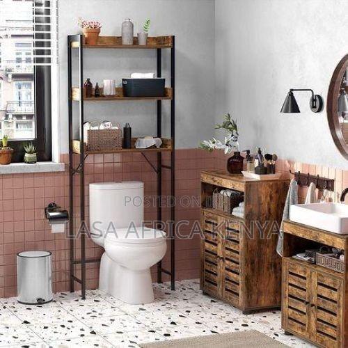 3-Tier Bathroom Organiser Shelf Adjustable Space-Saving - thumbnail 3