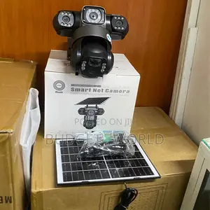Remote Monitoring Surveillance Full-Color Triple Lens 4G Solar PTZ Cam