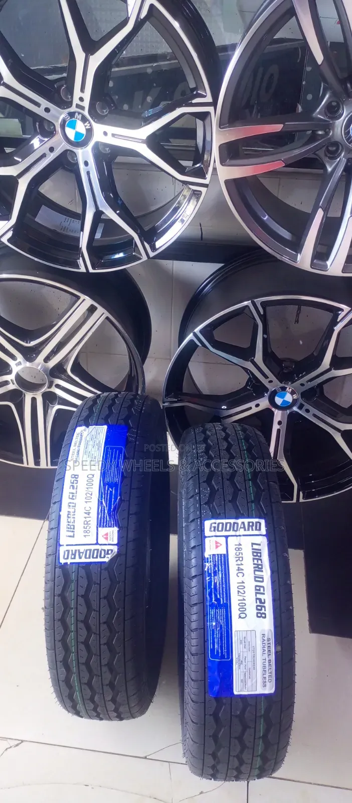 BMW F-Series Size 19 With Tyres
