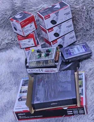 Dahua New 4 Channel Full Hd CCTV Camera Kit With 500gb HDD