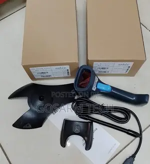 USB Connection XB-2055 Laser Barcode Scanner – Plug-and-Play USB Reade
