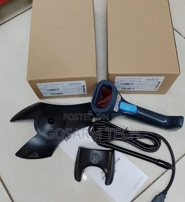 USB Connection XB-2055 Laser Barcode Scanner – Plug-and-Play USB Reade