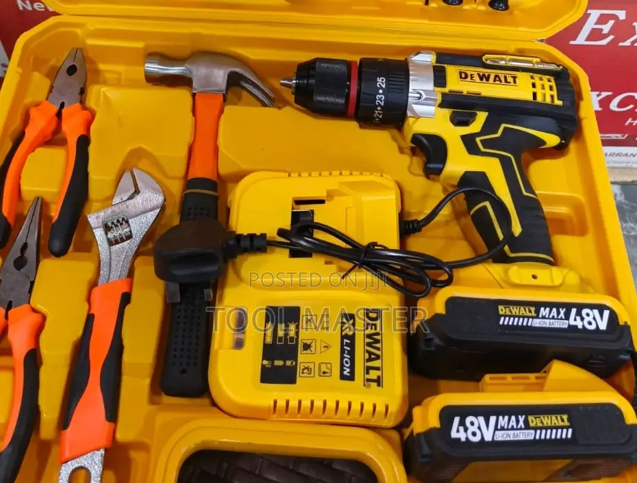 DeWALT 48V Cordless Drill Tool Set/48v DeWalt Cordless Drill Driver