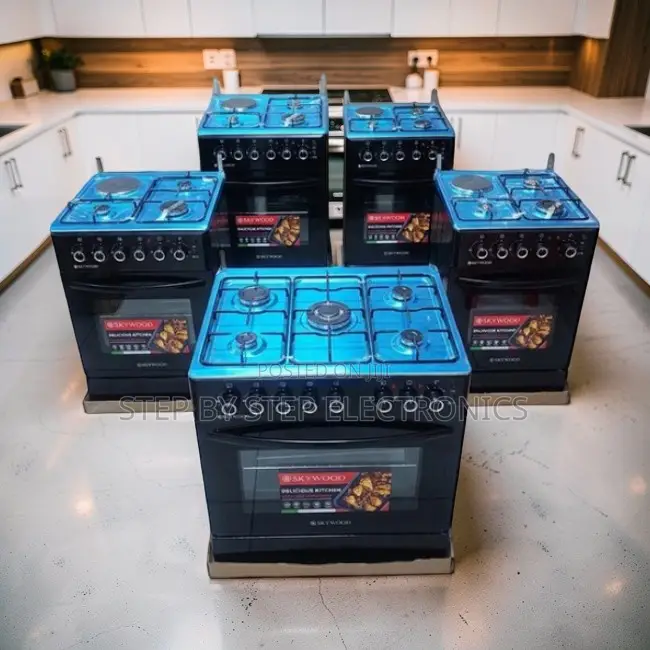 Electric Grill 3 Gas Burners +1 Electric Free Standing Cookers