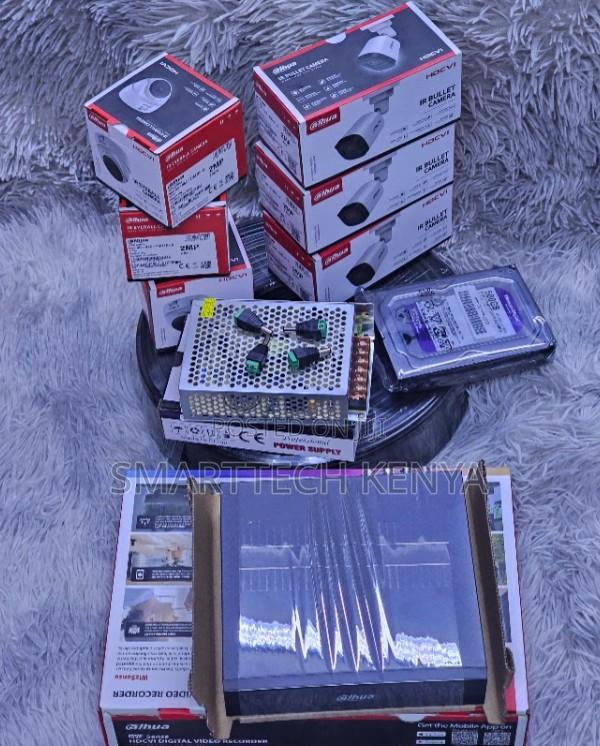 4 Channel CCTV Camera Kit Complete Dahua Security Cameras - main view