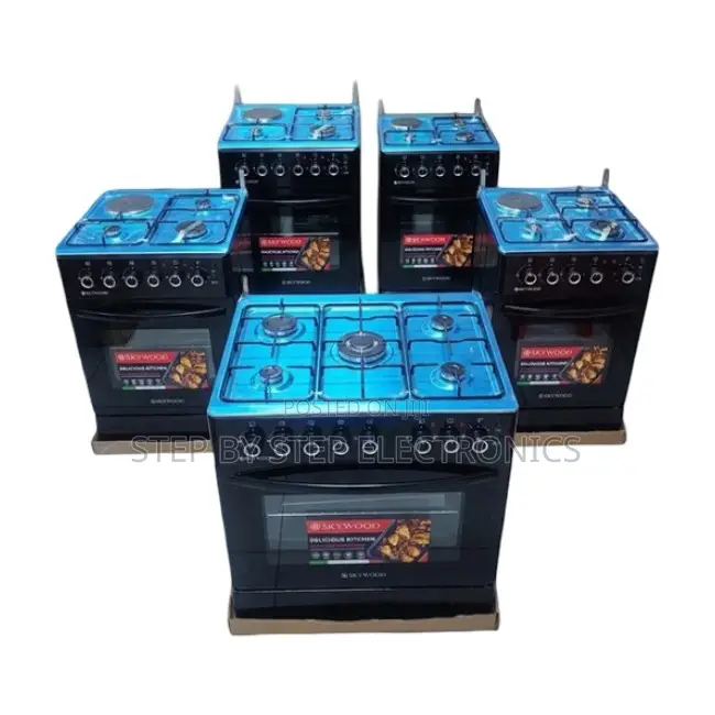 Strong Frame 3 Gas Burners +1 Electric Free Standing Cookers