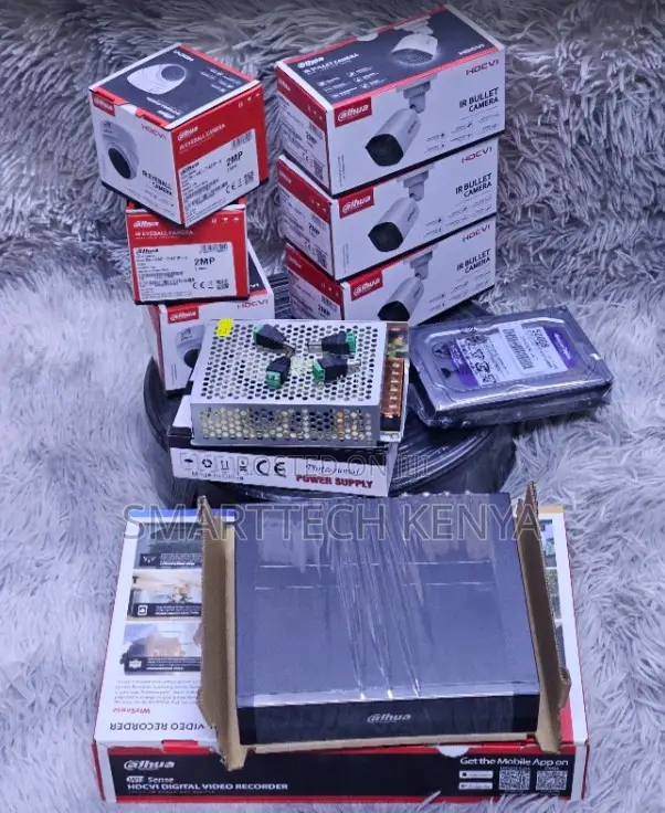 1080p Dahua CCTV Security Cameras ,Dahua 4 Channel Kit