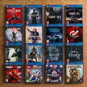 Ps4 and PS5 CD Games