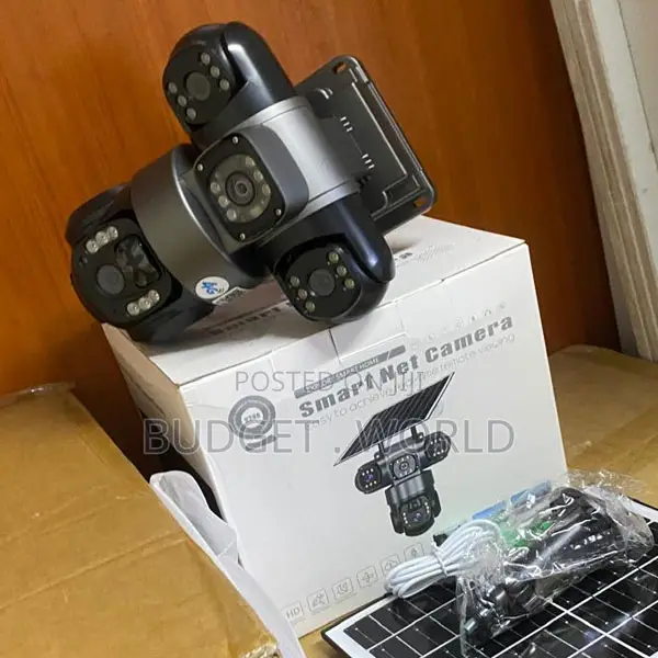 Ultra-Clear Triple-Lens 24/7 Operation Triple Lens 4G Solar PTZ Cam