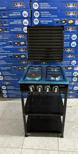 Eletromate 3 +1 Standing Cooker With Shelves
