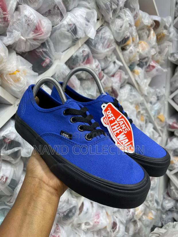 Red/Blue Vans - main view