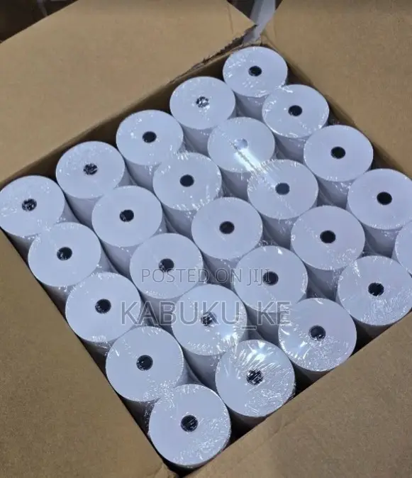 Thermal Paper Roll 79×80×13mm – POS & Receipt Printer Paper Roll