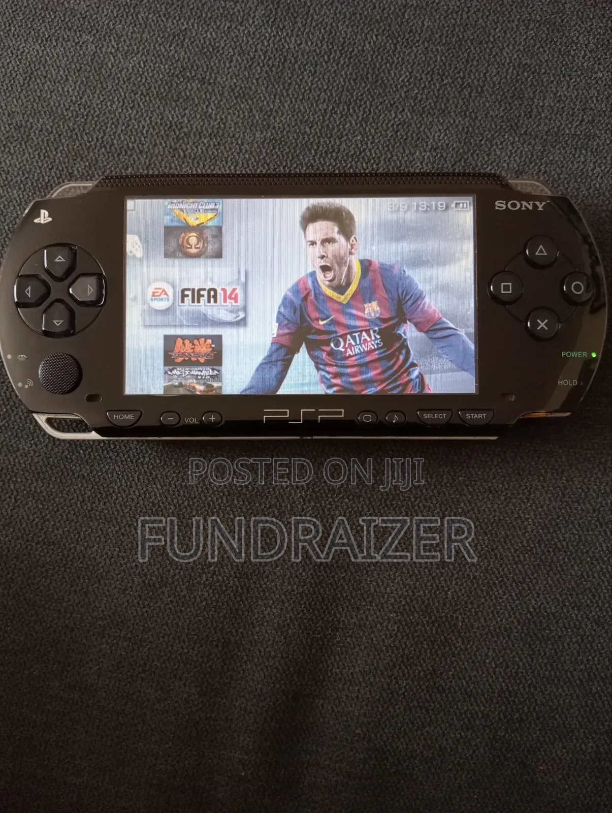 Black PSP 1000 Chipped With 30 Games