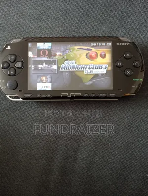 Black PSP 1000 Chipped With 30 Games