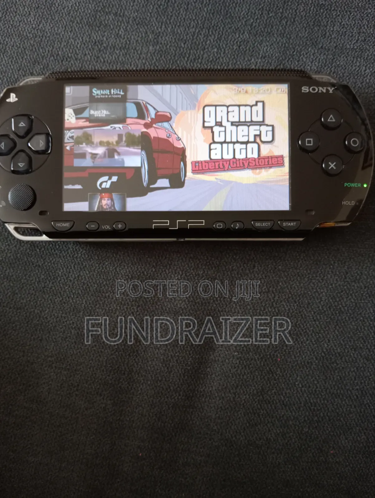 Black PSP 1000 Chipped With 30 Games