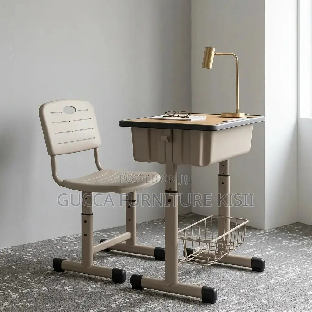 Kids Furniture; Vibrant Ergonomic Children Study Desk and Chair