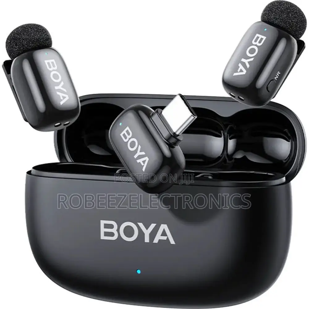 BOYA Mini 2 2-Person Wireless Microphone System With USB-C Connector