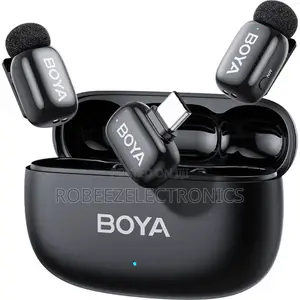 BOYA Mini 2 2-Person Wireless Microphone System With USB-C Connector