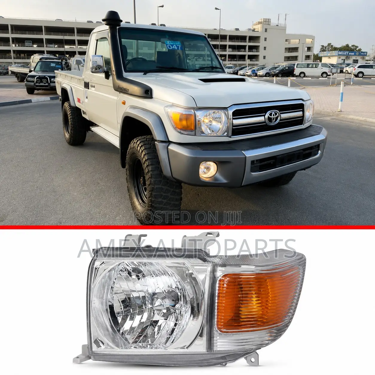 Head Lamp Toyota Land Cruiser FJ79 2007 Onwards